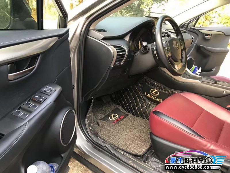 18年雷克萨斯NX轿车抵押车出售