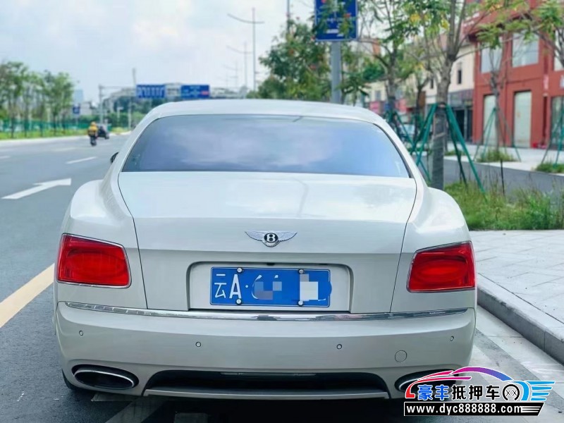 14年宾利飞驰轿车抵押车出售