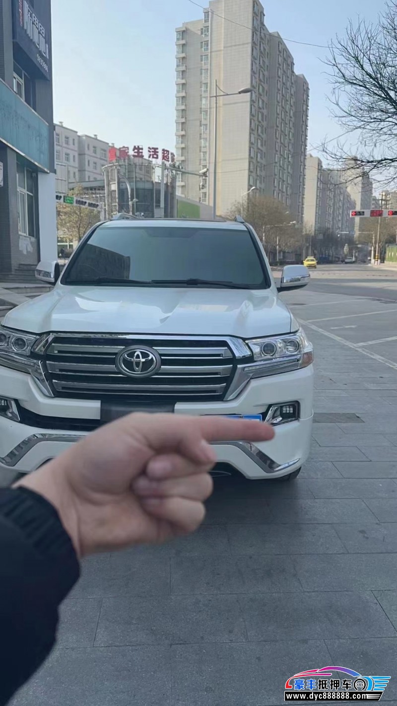 16年丰田兰德酷路泽SUV抵押车出售