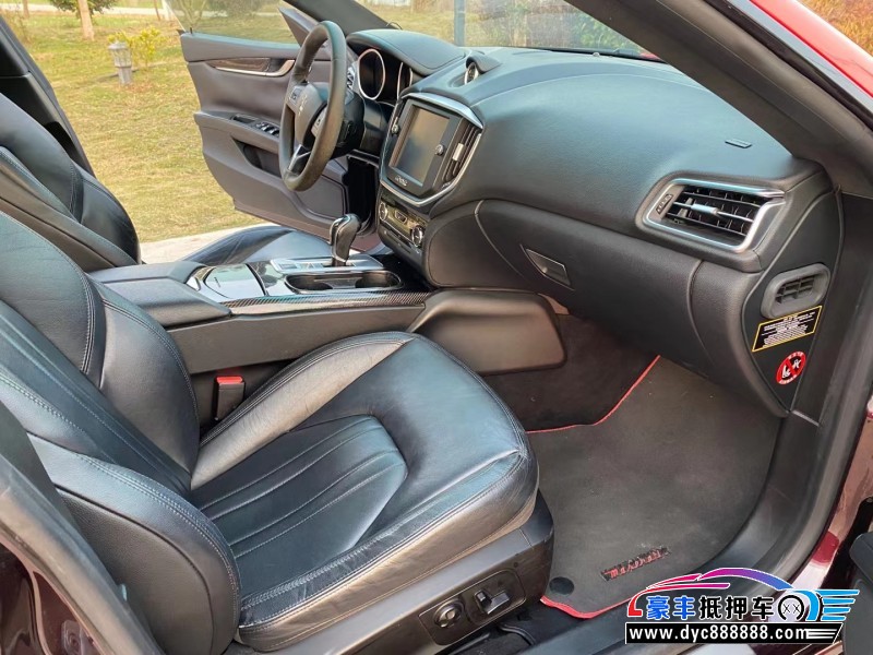 14年玛莎拉蒂Ghibli轿车抵押车出售