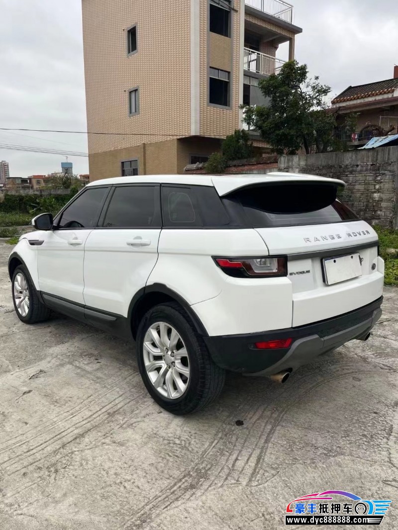17年路虎揽胜极光轿车抵押车出售