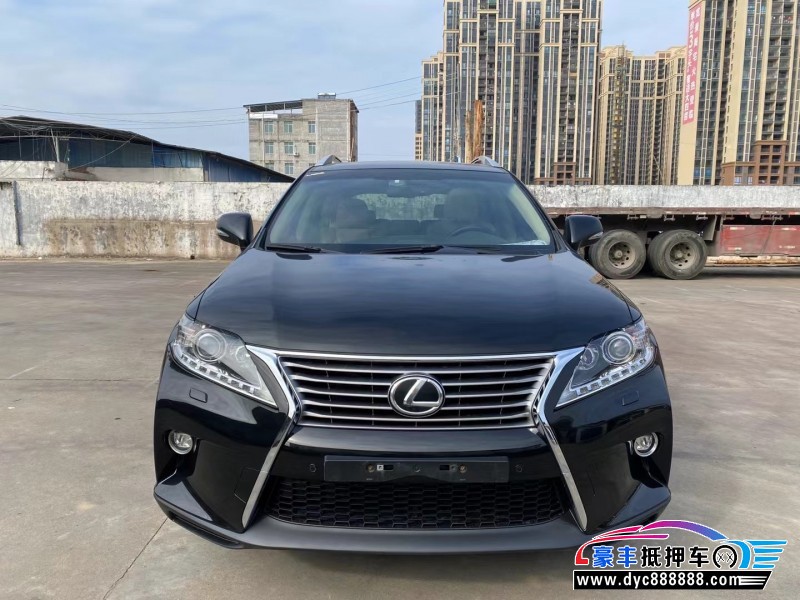 14年雷克萨斯RX轿车抵押车出售