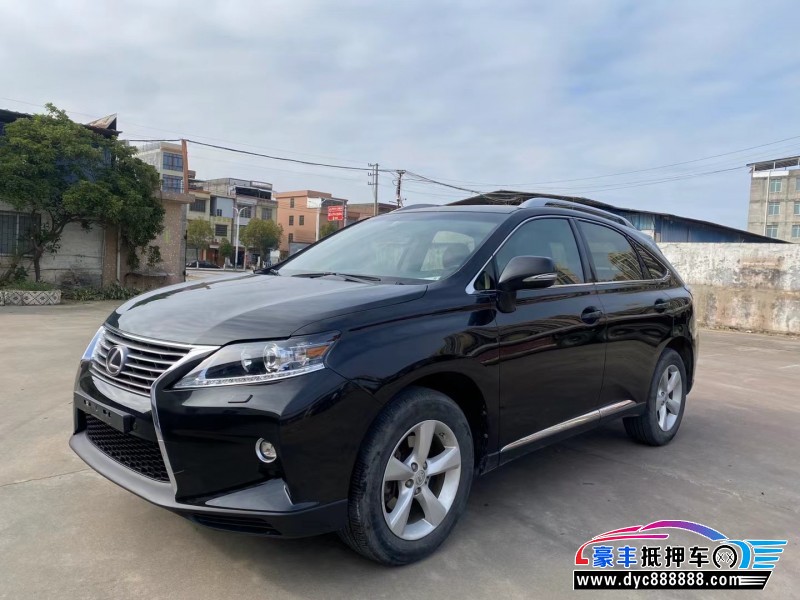 14年雷克萨斯RX轿车抵押车出售