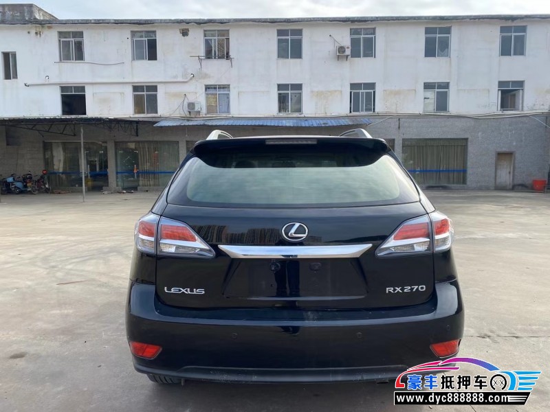 14年雷克萨斯RX轿车抵押车出售