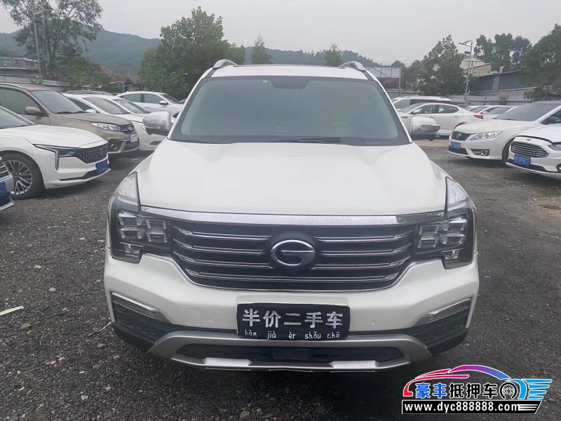 17年传祺GS8轿车抵押车出售