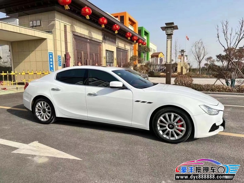 17年玛莎拉蒂Ghibli轿车抵押车出售