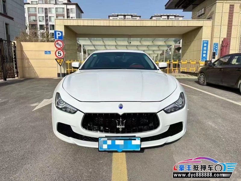 17年玛莎拉蒂Ghibli轿车抵押车出售