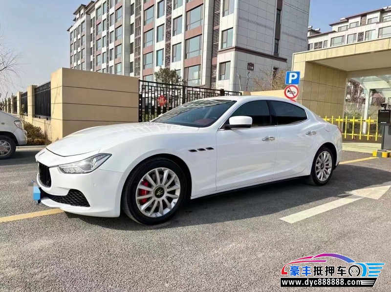 17年玛莎拉蒂Ghibli轿车抵押车出售