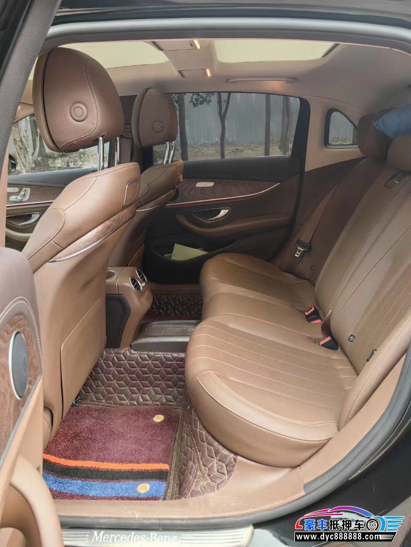 18年奔驰E轿车抵押车出售