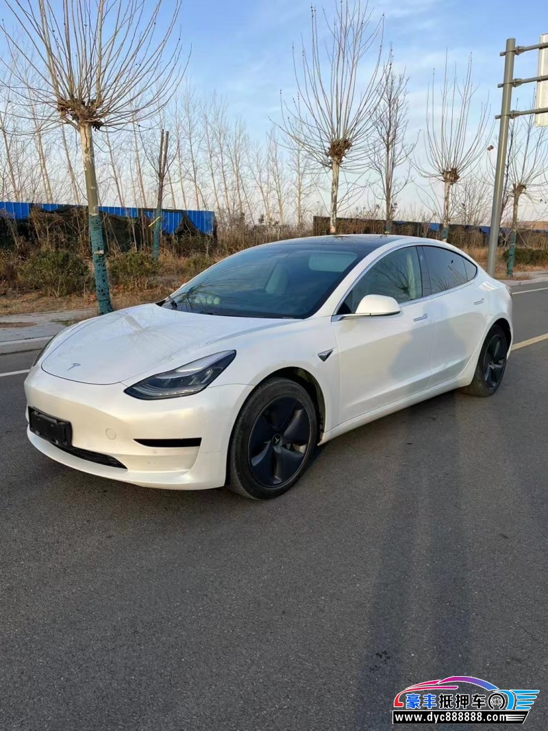 20年特斯拉MODEL 3轿车抵押车出售