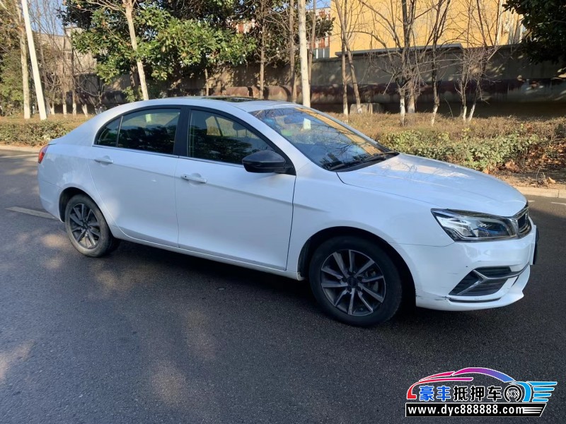 19年吉利帝豪轿车抵押车出售