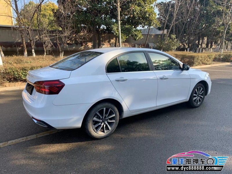 19年吉利帝豪轿车抵押车出售