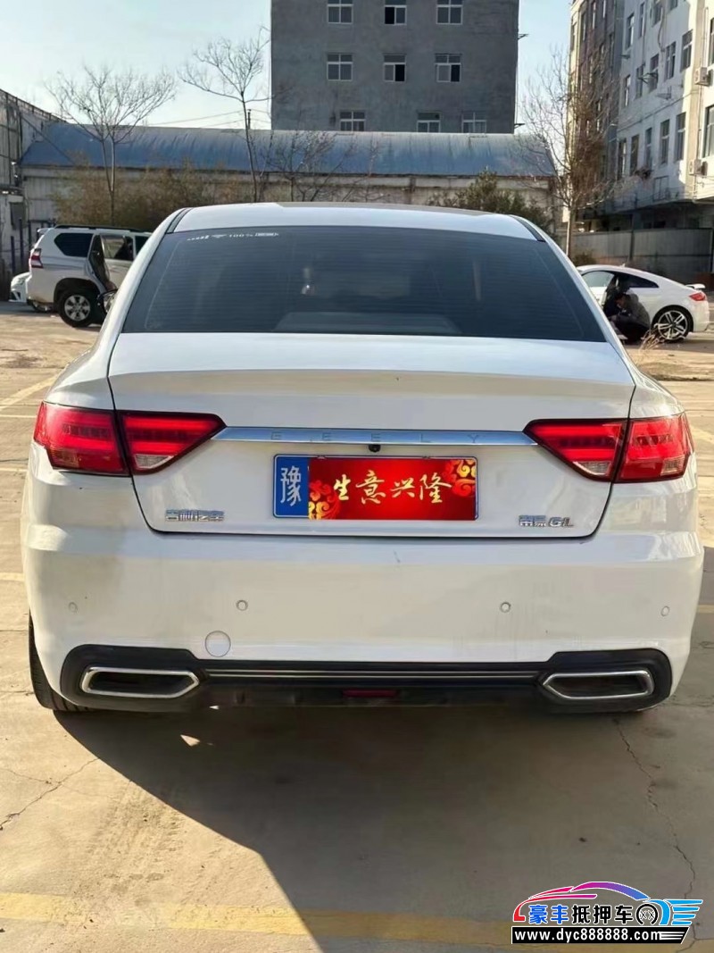 19年吉利帝豪轿车抵押车出售