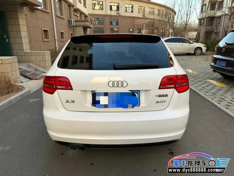 12年奥迪A3轿车抵押车出售