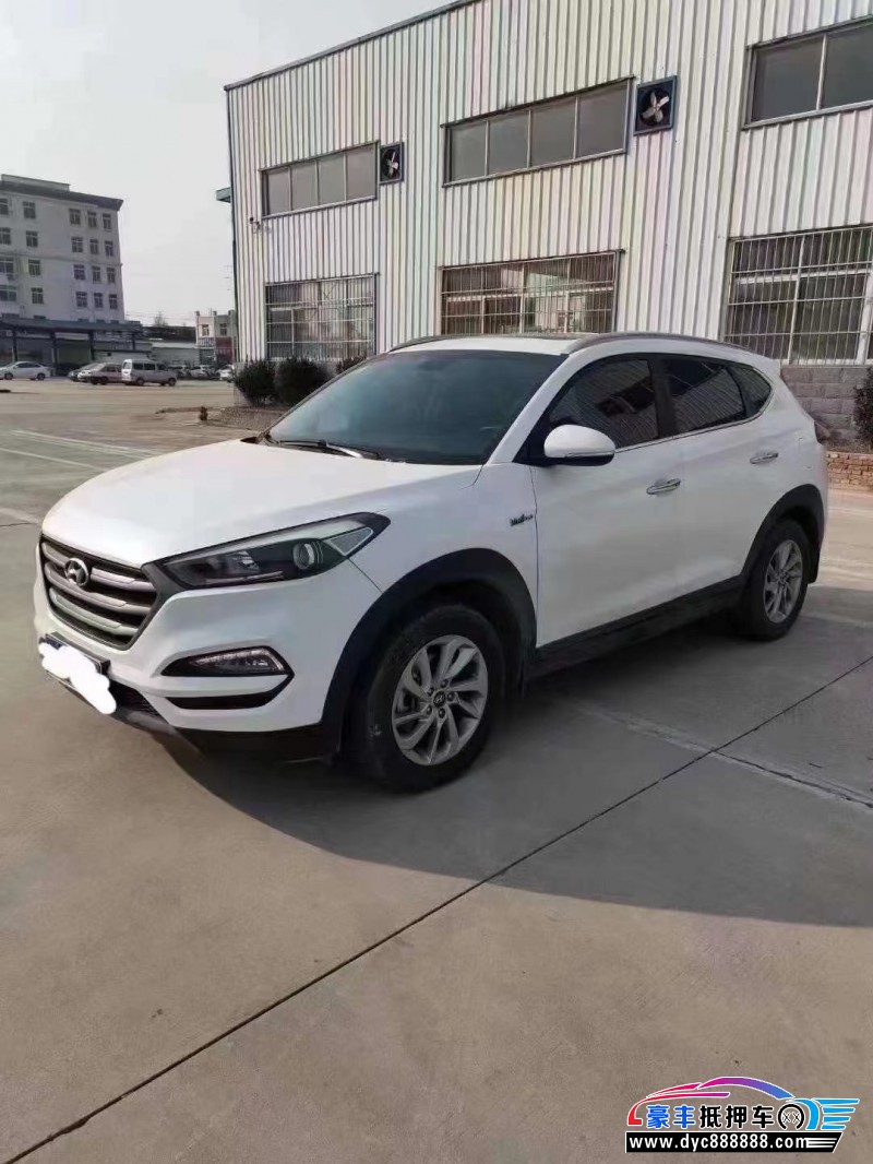 17年现代途胜SUV抵押车出售