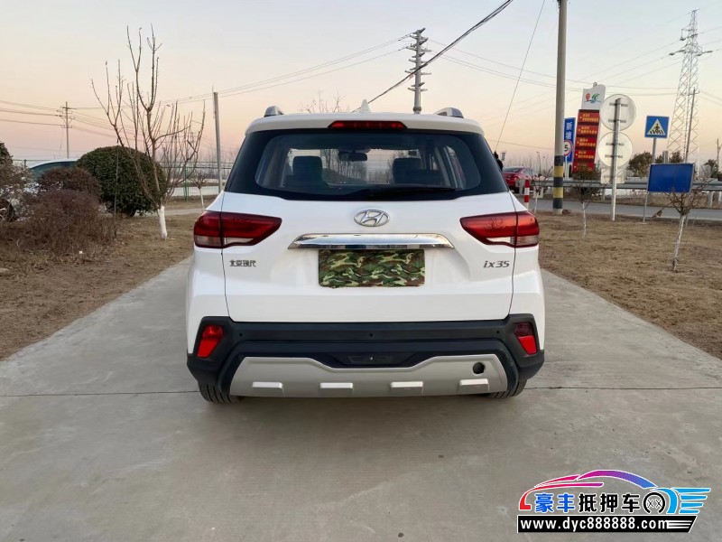 18年现代ix35轿车抵押车出售