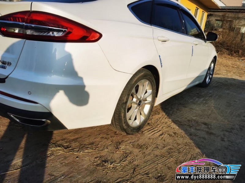 19年福特蒙迪欧轿车抵押车出售