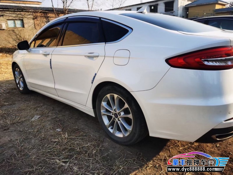 19年福特蒙迪欧轿车抵押车出售