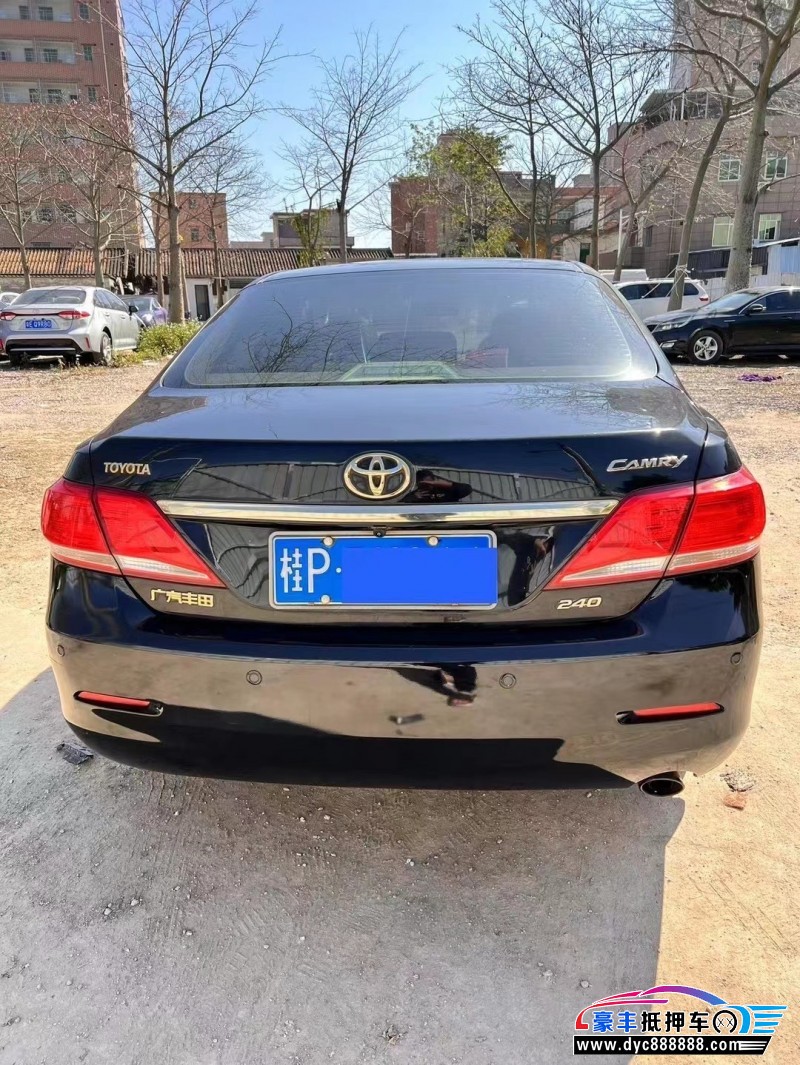 09年丰田凯美瑞轿车抵押车出售