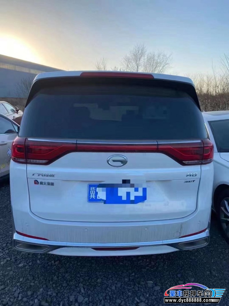 22年传祺GM8轿车抵押车出售