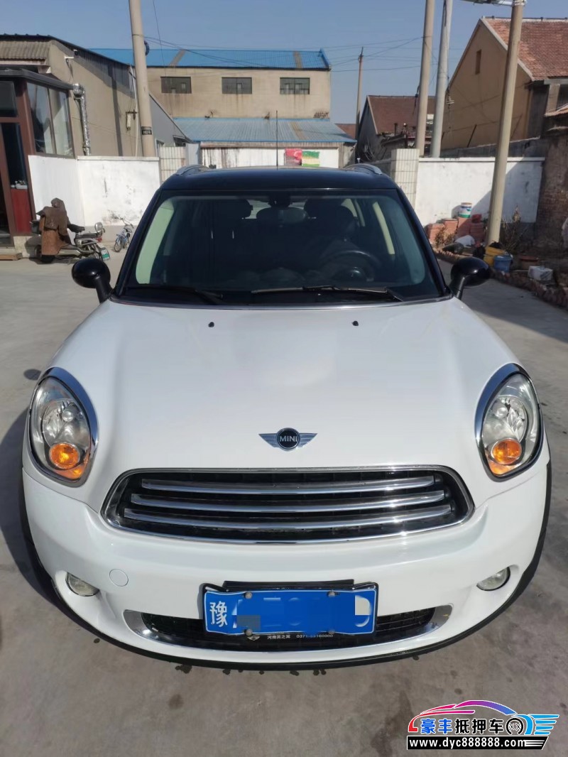 14年宝马MINI轿车抵押车出售
