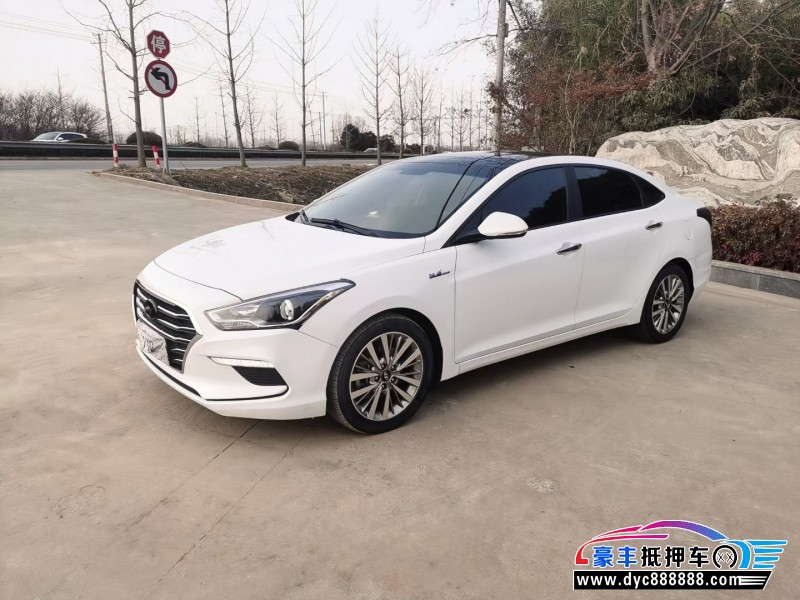 18年现代名图轿车抵押车出售