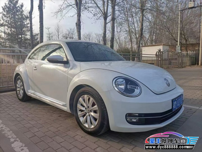 13年大众甲壳虫轿车抵押车出售