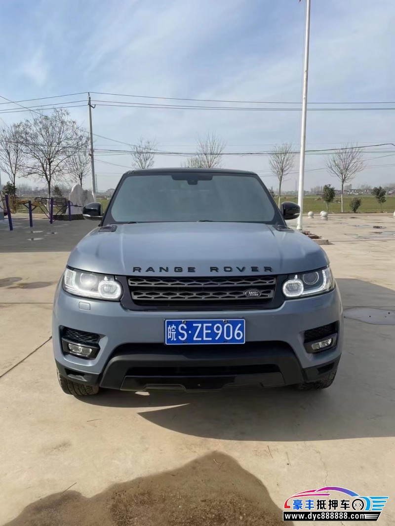 18年路虎揽胜运动轿车抵押车出售