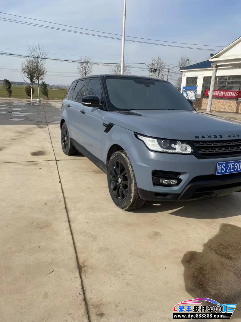18年路虎揽胜运动轿车抵押车出售