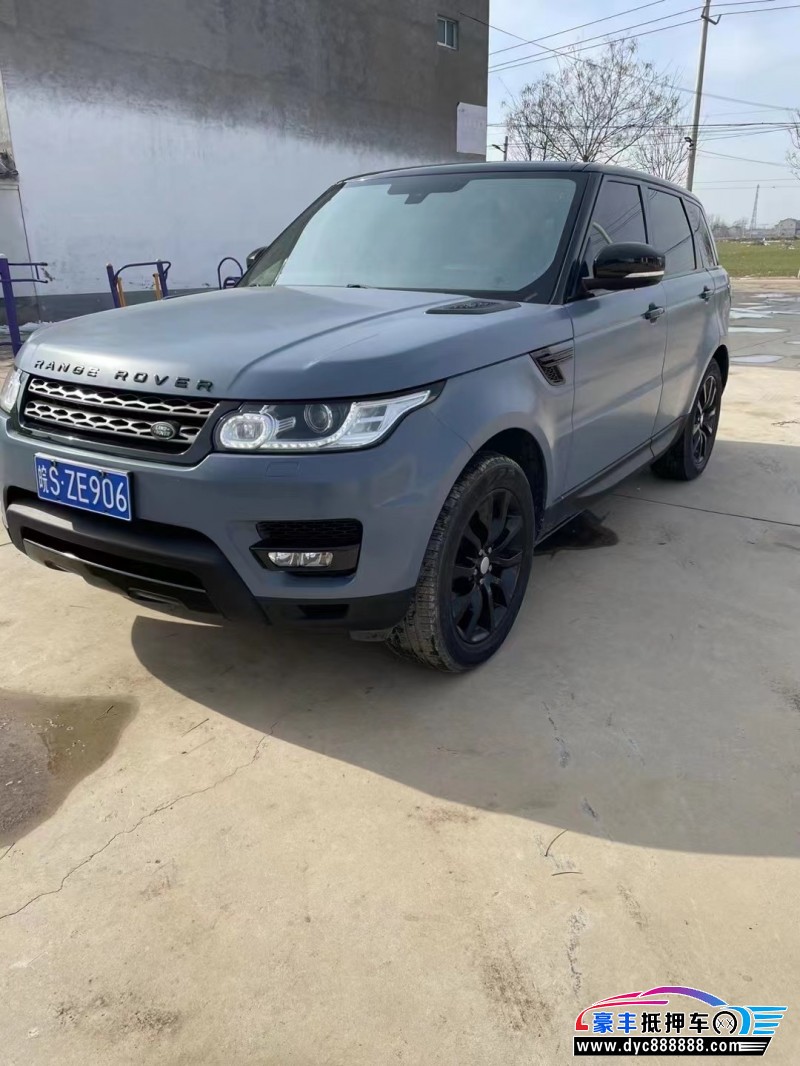 18年路虎揽胜运动轿车抵押车出售