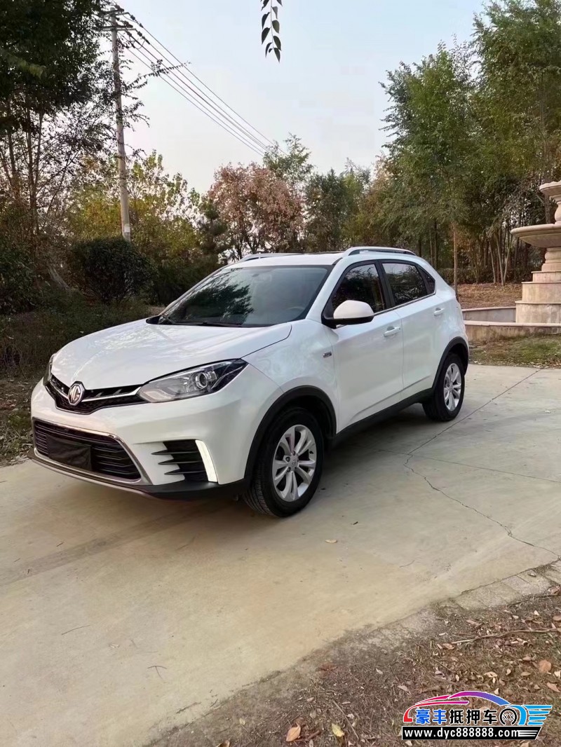 18年名爵锐腾轿车抵押车出售