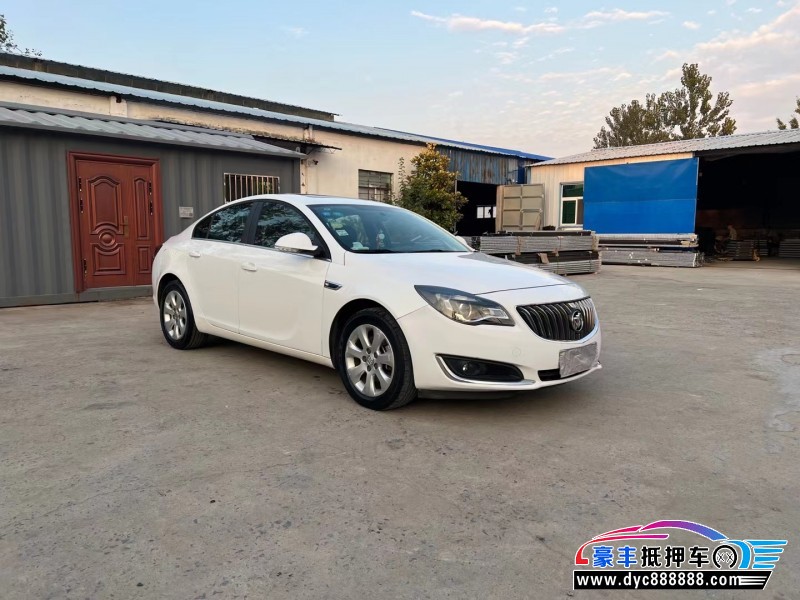 16年别克君威轿车抵押车出售