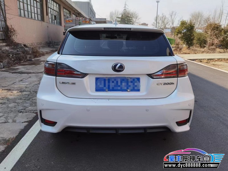 16年雷克萨斯CT轿车抵押车出售