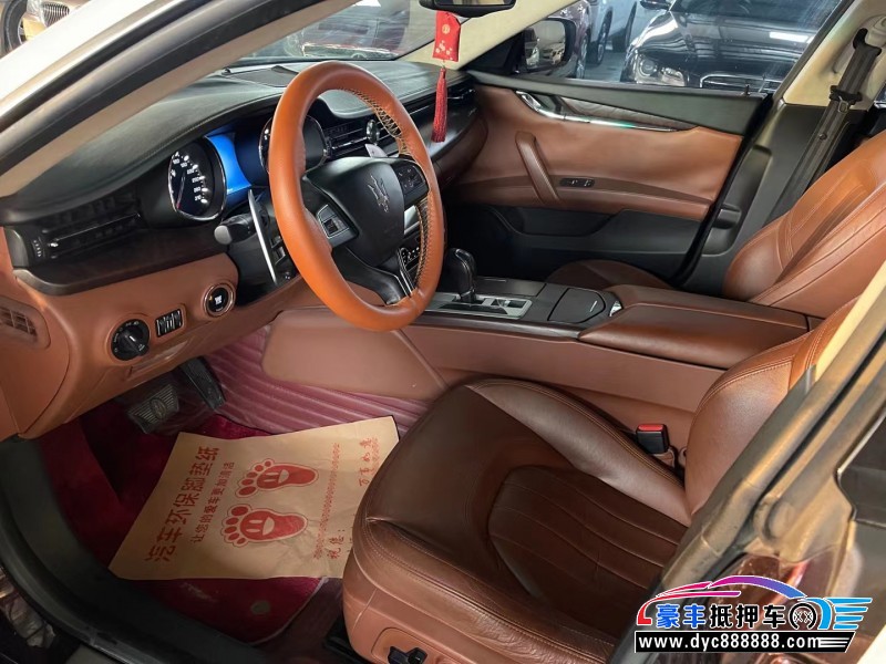 14年玛莎拉蒂总裁轿车抵押车出售