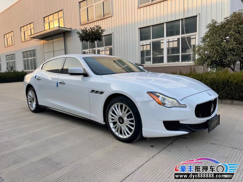 14年玛莎拉蒂总裁轿车抵押车出售