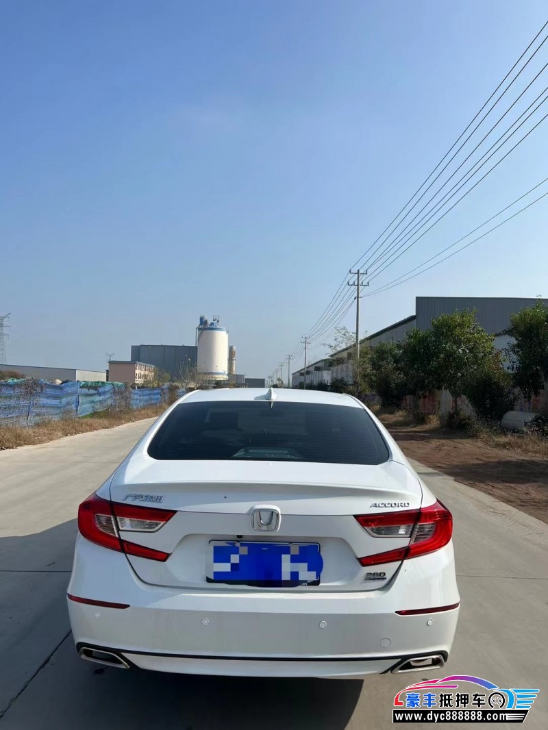 21年本田雅阁轿车抵押车出售