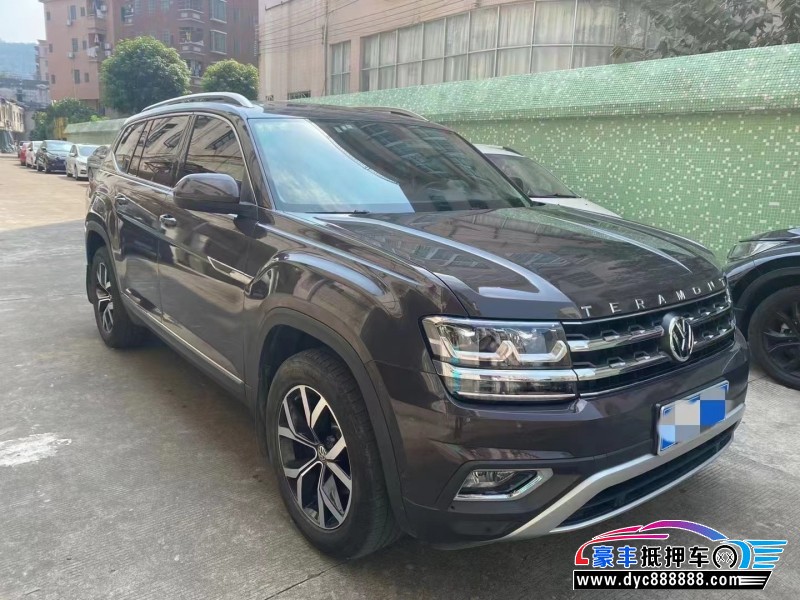 19年大众途昂轿车抵押车出售