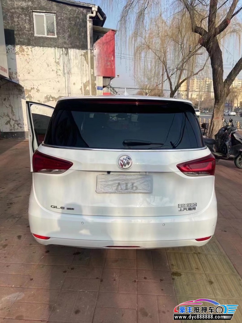 18年别克别克GL6MPV抵押车出售