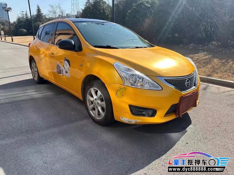 12年日产骐达轿车抵押车出售