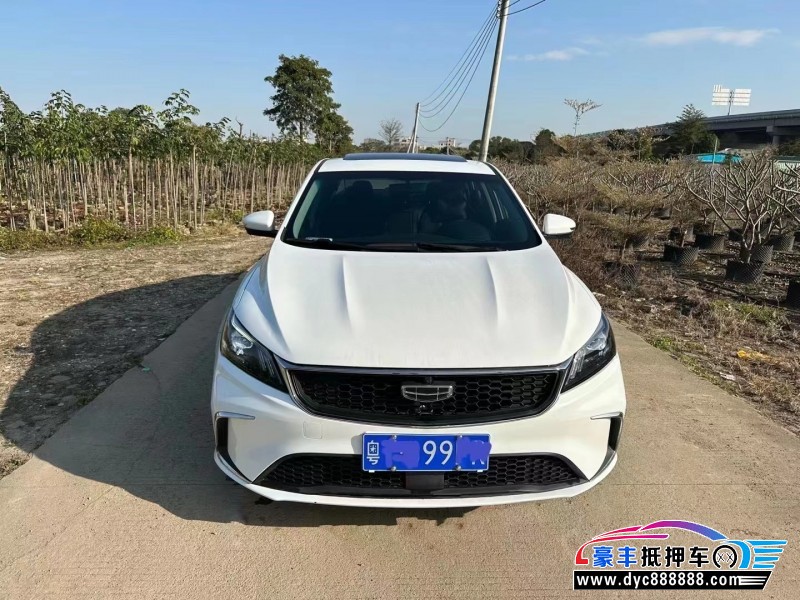 21年吉利缤瑞轿车抵押车出售