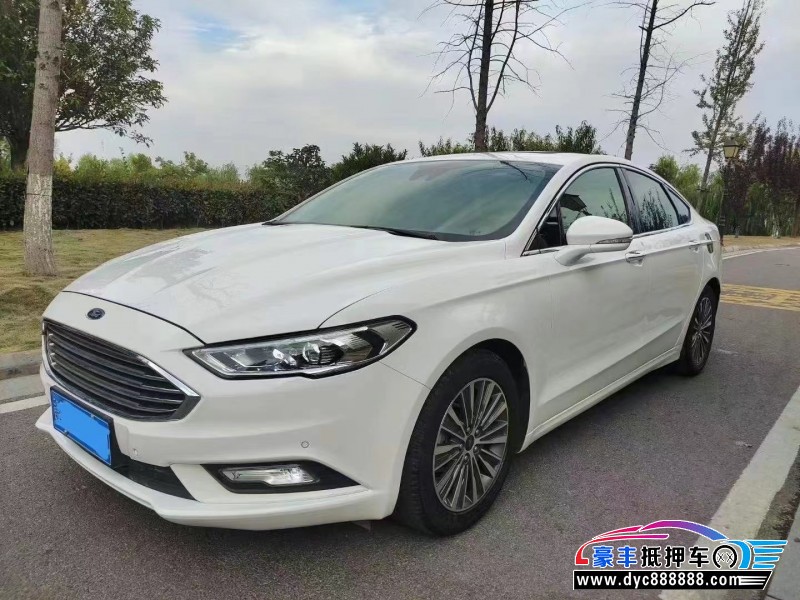 19年福特蒙迪欧轿车抵押车出售
