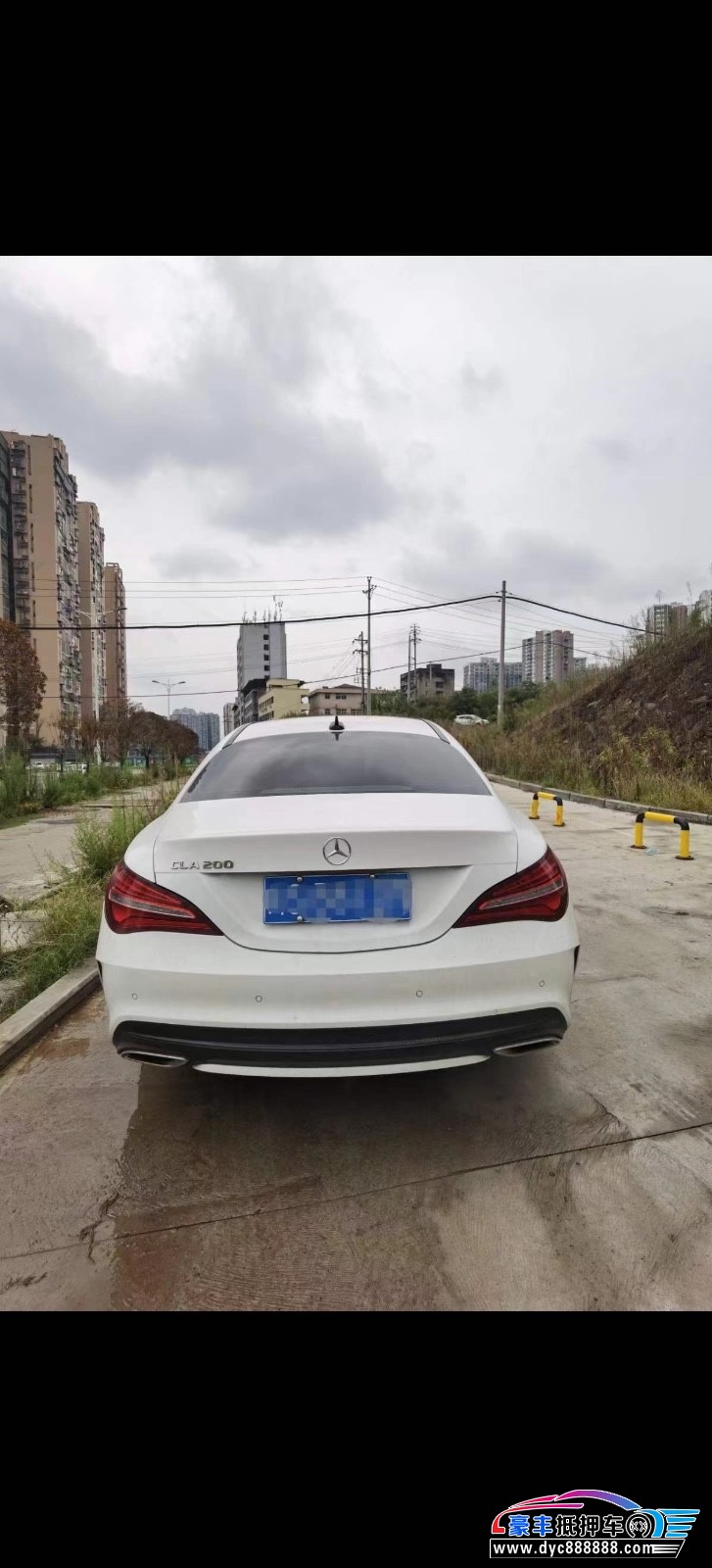 19年奔驰CLA轿车抵押车出售