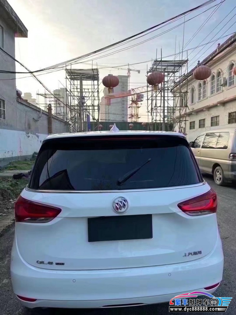 18年别克别克GL6MPV抵押车出售