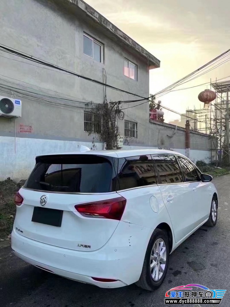 18年别克别克GL6MPV抵押车出售