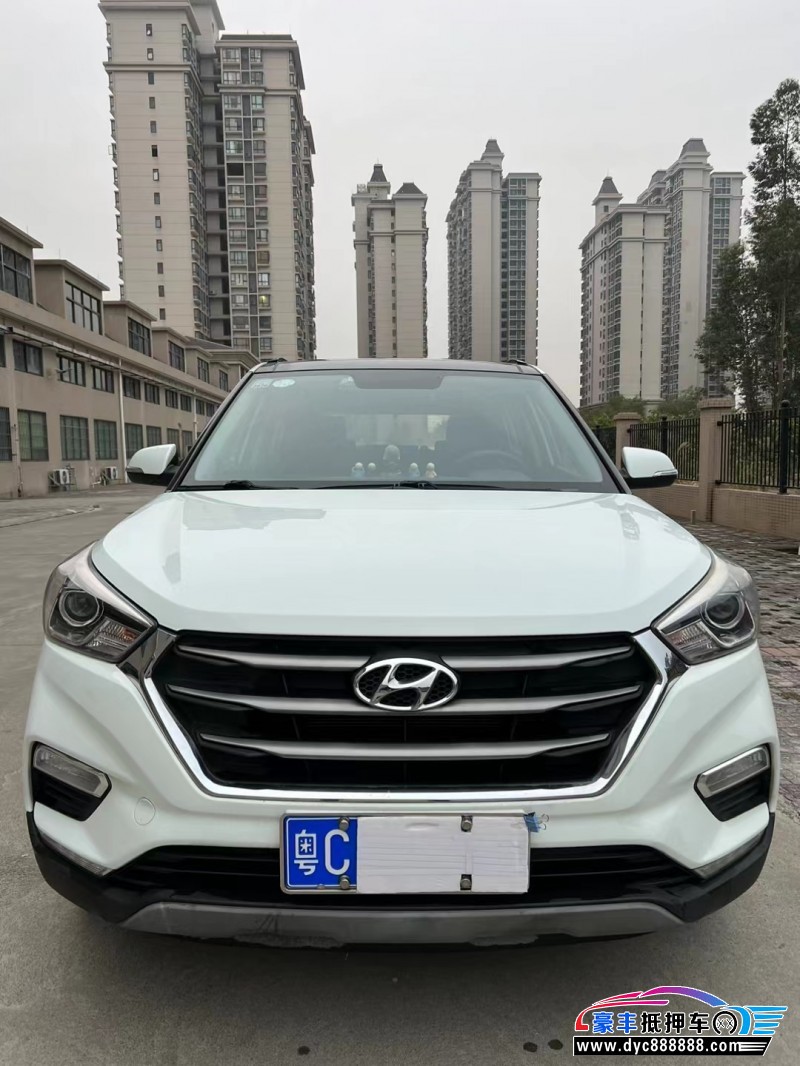 18年现代ix25轿车抵押车出售