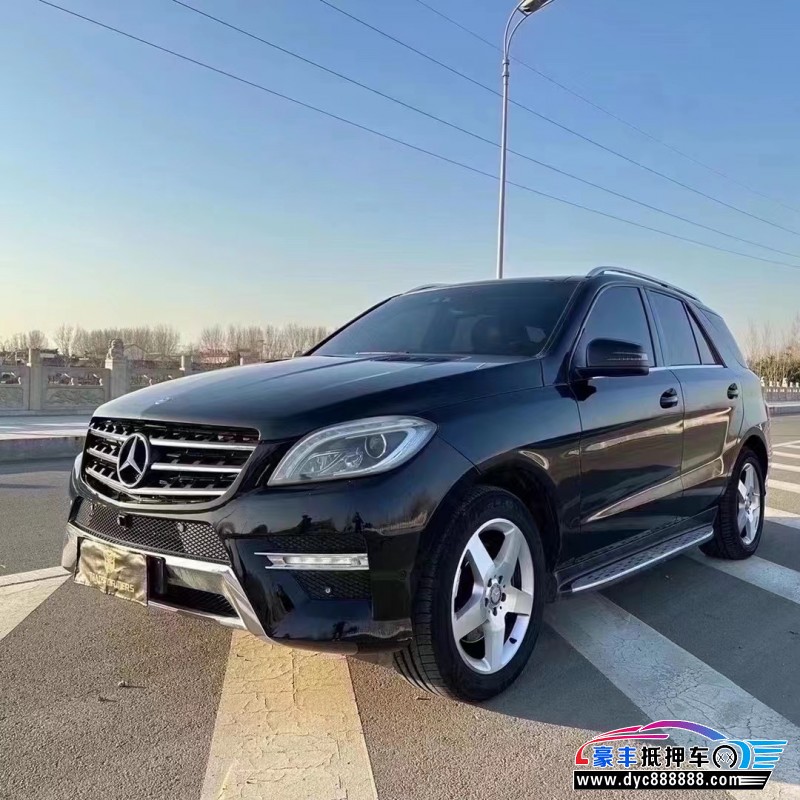 14年奔驰ML轿车抵押车出售