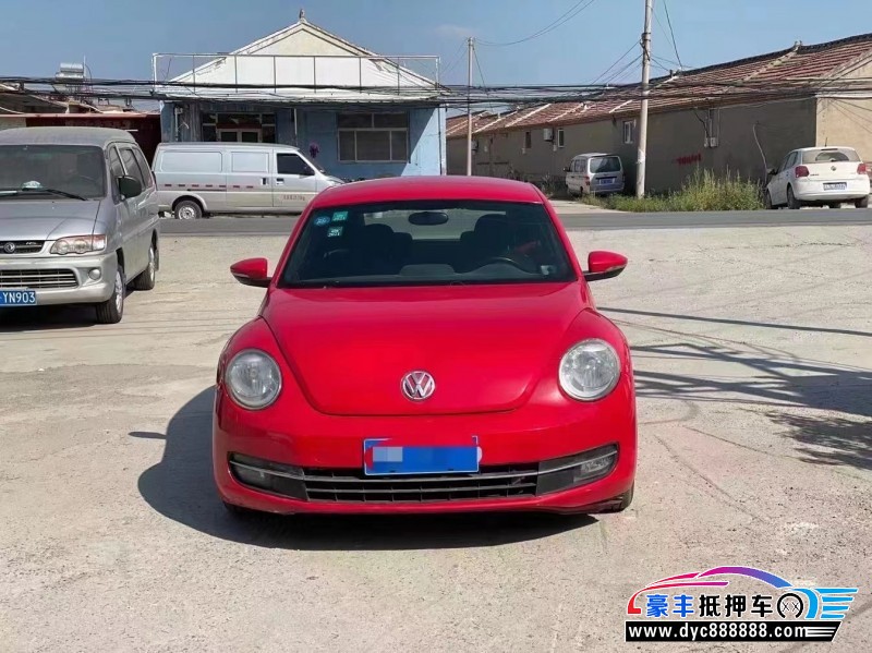 14年大众甲壳虫轿车抵押车出售