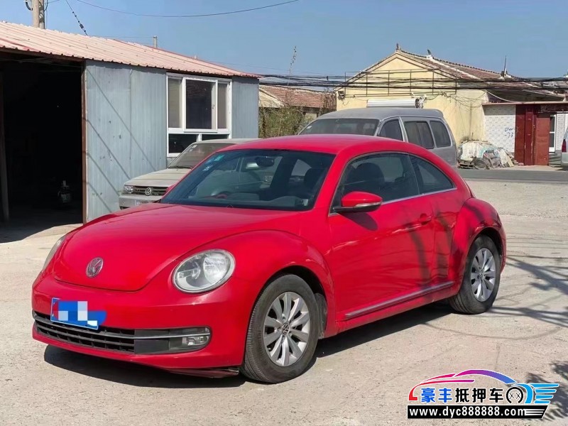 14年大众甲壳虫轿车抵押车出售