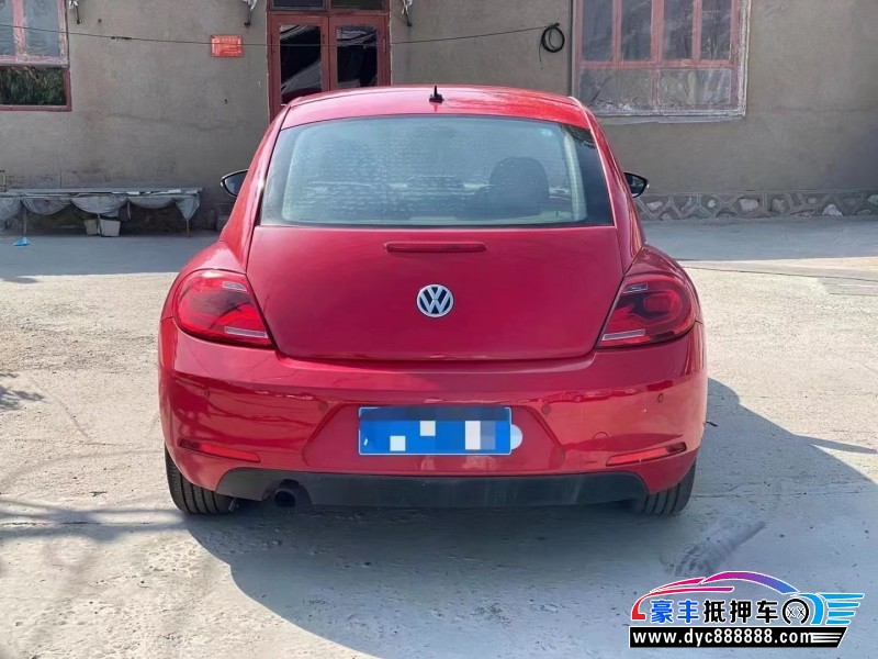 14年大众甲壳虫轿车抵押车出售