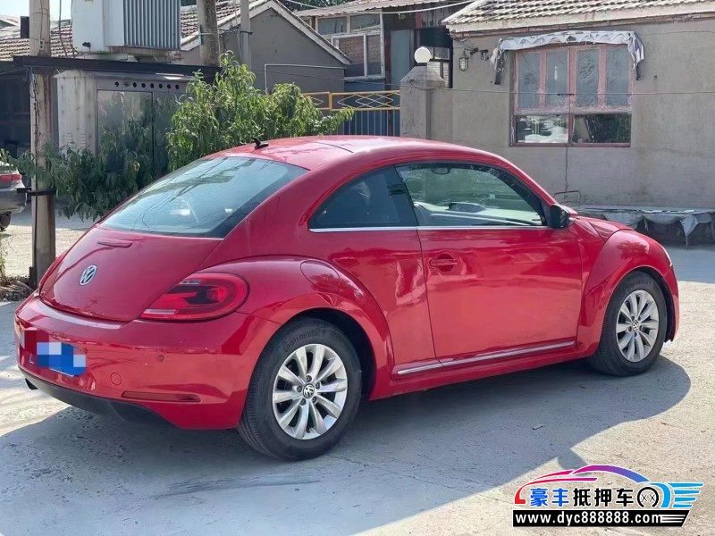 14年大众甲壳虫轿车抵押车出售